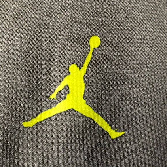 SOLD Air Jordan Lime Green & Grey - Picture 4 of 8